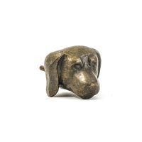 DSC 2388 Antique gold dog knob