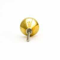 DSC 2617 brass honeycomb black shell knob