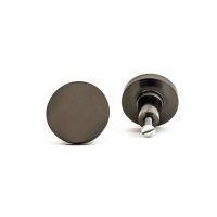 2DSC 2117 Charcoal round knob