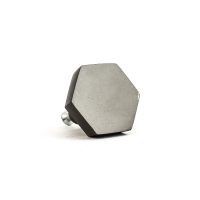 DSC 2126 Charcoal hexagon knob