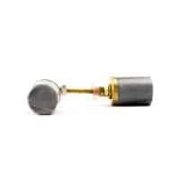 Grey Marble and Brass Cylinder Pul P 000016 5