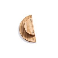 Ash wood halfmoon handle 1
