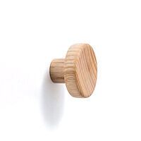 Ash wood knob med 1