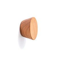 cherry wood knob large 2