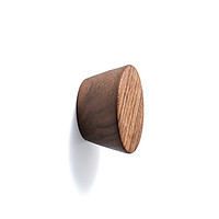 walnut wood knob large 1