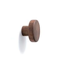 walnut wood knob med 1