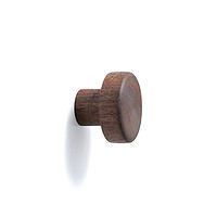 walnut wood knob small 1
