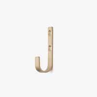 brushed brass wall hook 1 1