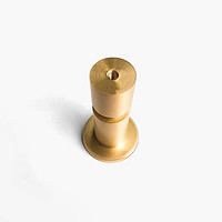 brushed brass wall hook 1