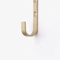 brushed brass wall hook 2 1