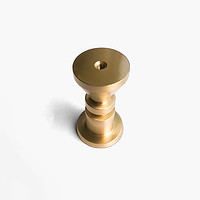 brushed brass wall hook 2