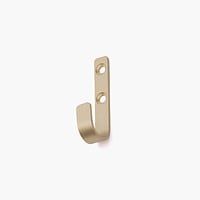 brushed brass wall hook 7 1
