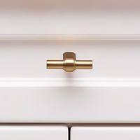 HK0142 Brushed Brass Pull 5